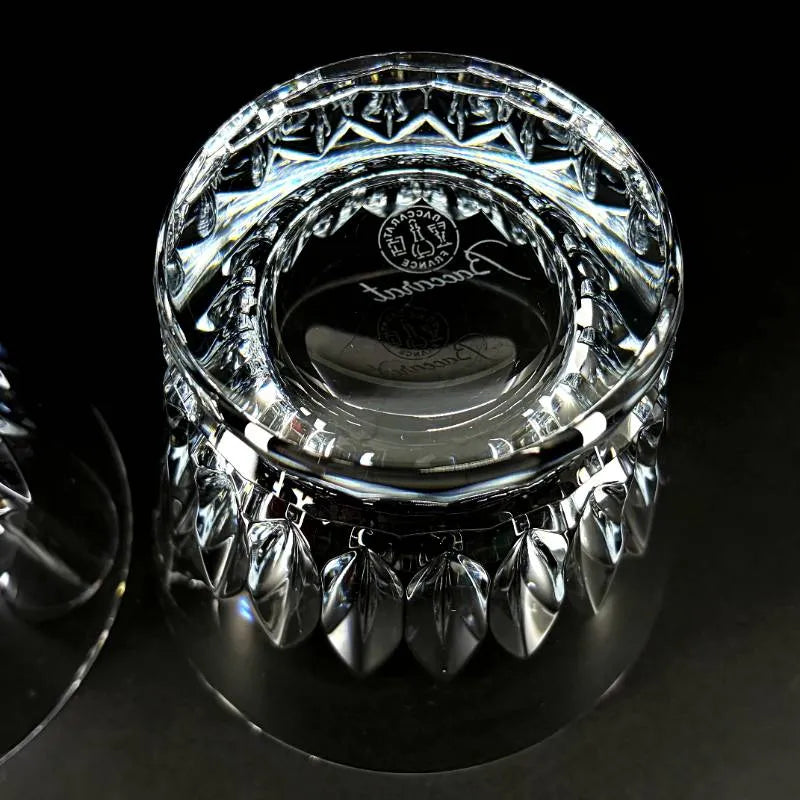 【美品・箱付き】Baccarat バカラ/ティアラ ペア タンブラー/クリスタルグラス/クリア/BC575