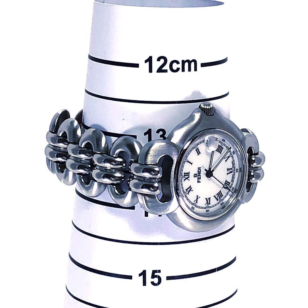 【美品】FENDI フェンディ/1600/クォーツ/ステンレス/シルバー・ホワイト