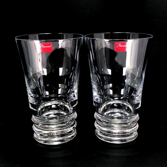 【美品・箱付き】Baccarat バカラ/ベガ ペア ハイボール タンブラー/クリスタルグラス/クリア/BC377