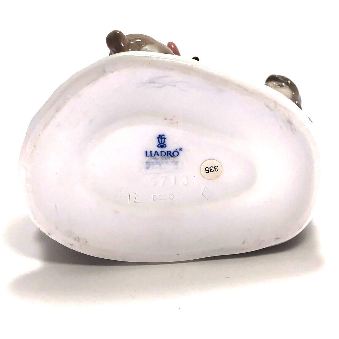 【美品】LLADRO リヤドロ/スノーマン 雪だるま/5713/陶器/マルチカラー