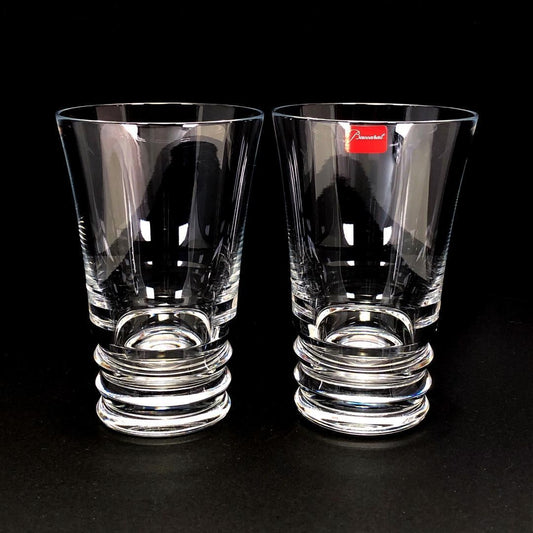 【美品・箱付き】Baccarat バカラ/ベガ ペア ハイボール タンブラー/クリスタルグラス/クリア/BC415