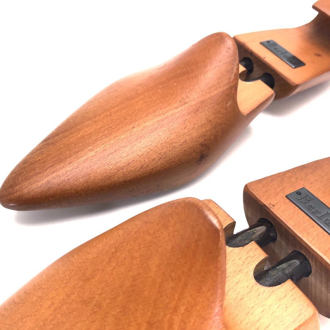 【美品】BERLUTI ベルルッティ/シューズキーパー シューツリー/サイズ8/木製/ブラウン