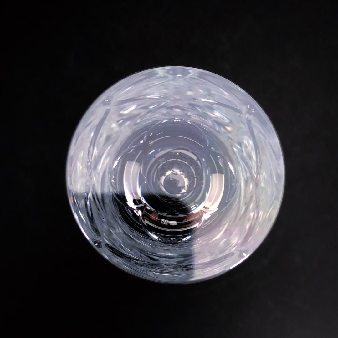 【美品】Baccarat バカラ/フラワーベース 花瓶/クリスタルグラス/クリア/BC443