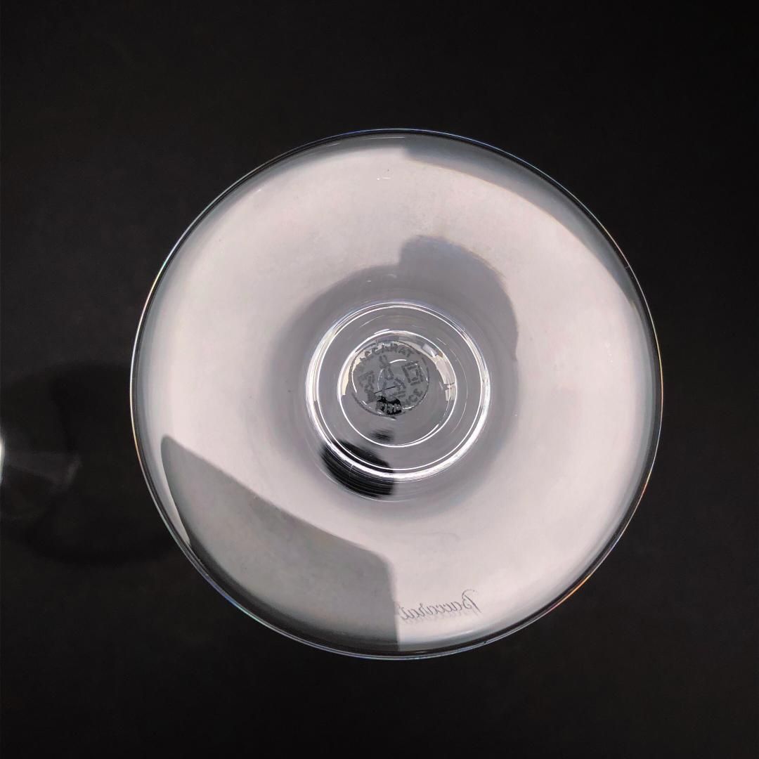 【美品】Baccarat バカラ/ドン ペリニョン ペア シャンパンフルート 20cm/クリスタルグラス/クリア/BC454