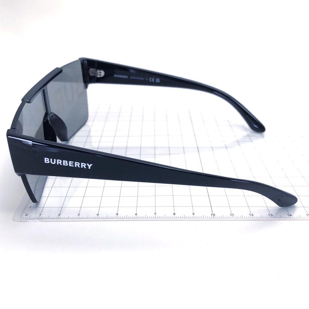 【美品・箱・ケース付き】BURBERRY バーバリー/ロゴ入り サングラス B 4291 /アセテート/ブラック・グレー