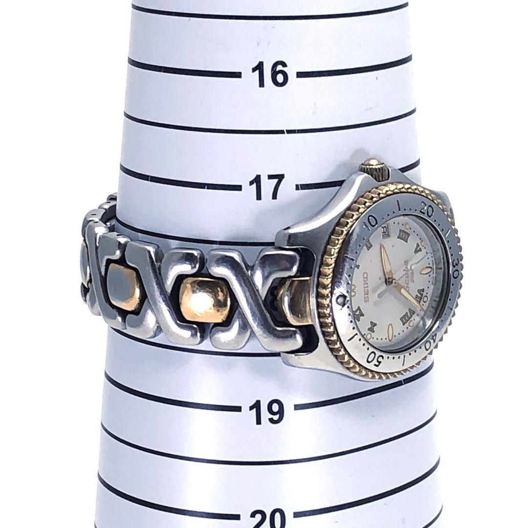 SEIKO セイコー/スキューバ 7N35-6080/クォーツ/ステンレス・GP/シルバー・ゴールド