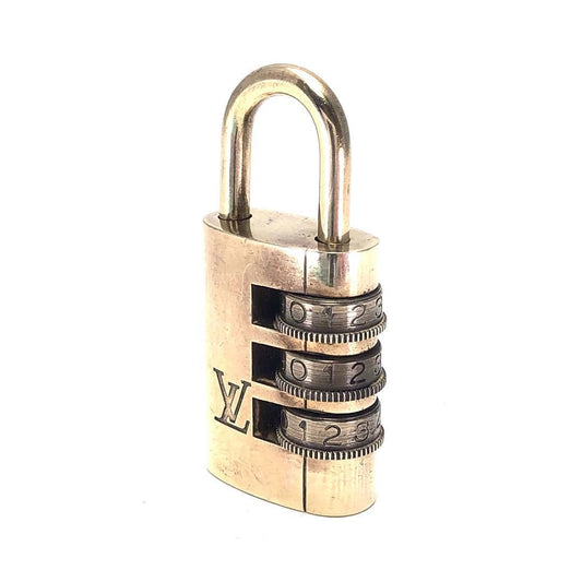 LOUIS VUITTON ルイヴィトン/パドロック ダイヤル式 南京錠 カデナ/メタル/ゴールド/LVD-2