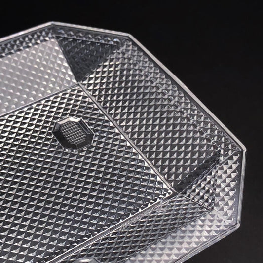 【美品・箱付き】Baccarat バカラ/プレート トレー パンピーユスクエア/クリスタルグラス/クリア/BC517