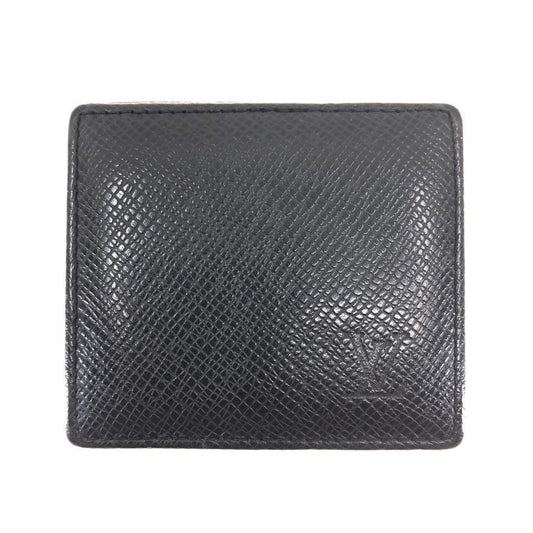 【美品】LOUIS VUITTON ルイヴィトン/コインケース ポルトモネ ボワット タイガ M30382/レザー/ブラック