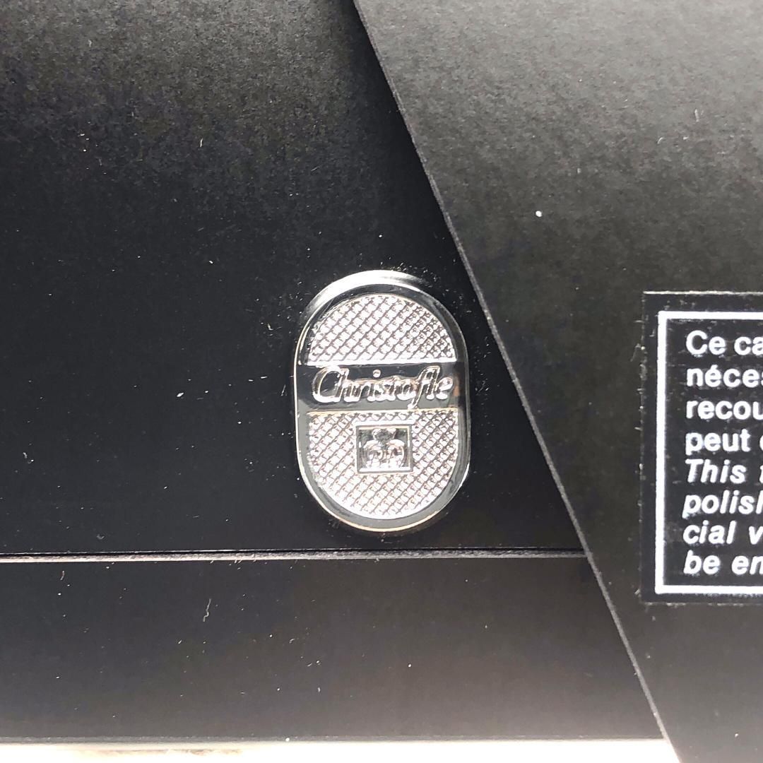 【美品・箱付き】Christofle クリストフル/フォトフレーム 写真立て/クリストフルシルバー/シルバー/CF7