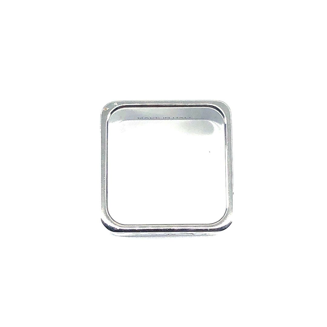 【箱付き】HERMES エルメス/スカーフリング/ボルデュック カレ 90/メッキ/シルバー