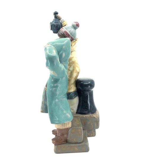 【美品】LLADRO リヤドロ/おーい、ここだよ フィギュリン/2173/陶器/マルチカラー