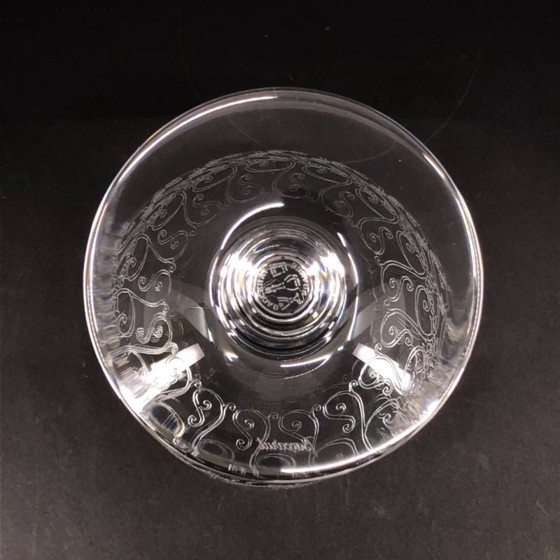 【美品】Baccarat バカラ/ローハン ワイングラス/クリスタルグラス/クリア/BC563