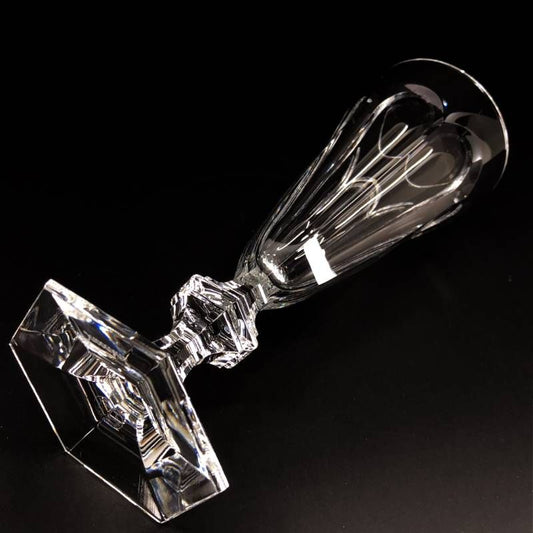 【美品】Baccarat バカラ/アルクール シャンパンフルート 17.8cm/クリスタルグラス/クリア/BC583