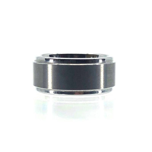 【美品】ete エテ/レディース タングステン リング 指輪/タングステン/11号/シルバー/M03143