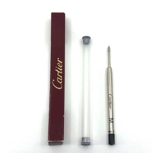 【純正替芯・箱付き】Cartier カルティエ/ボールペン替芯 ディアボロ トリニティ サントス C de Cartier ロードスター マストII用 黒 M VXRB0511/ブラック