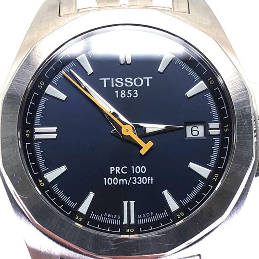 TISSOT ティソ/PRC100 P870/970/クォーツ/ステンレス/シルバー・ブラック