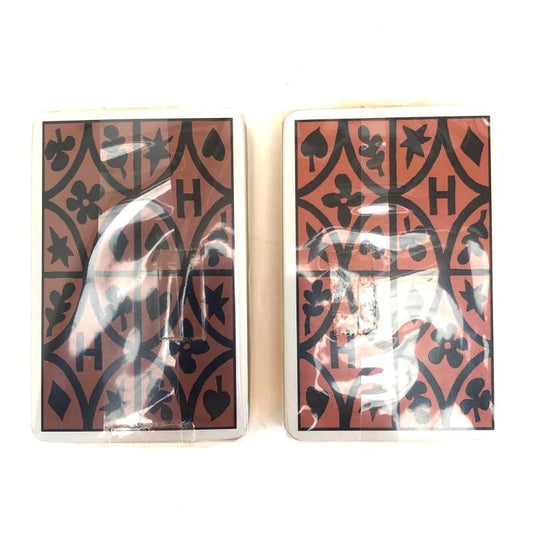 【美品・箱付き・シュリンク】HERMES エルメス/トランプ 2セット/紙/マルチカラー