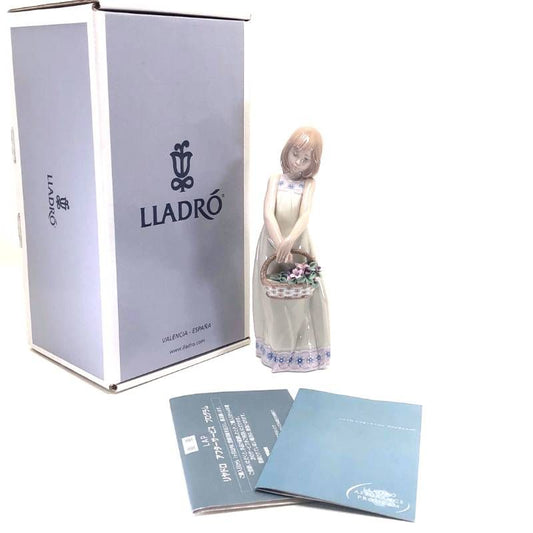 【美品・箱付き】LLADRO リヤドロ/お花の宝物/5605/陶器/マルチカラー