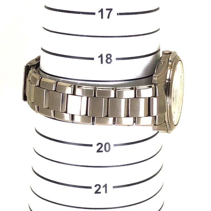 【美品】CITIZEN シチズン/アテッサ エコドライブ H410-T005888/ソーラークォーツ/チタン/シルバー・ホワイト