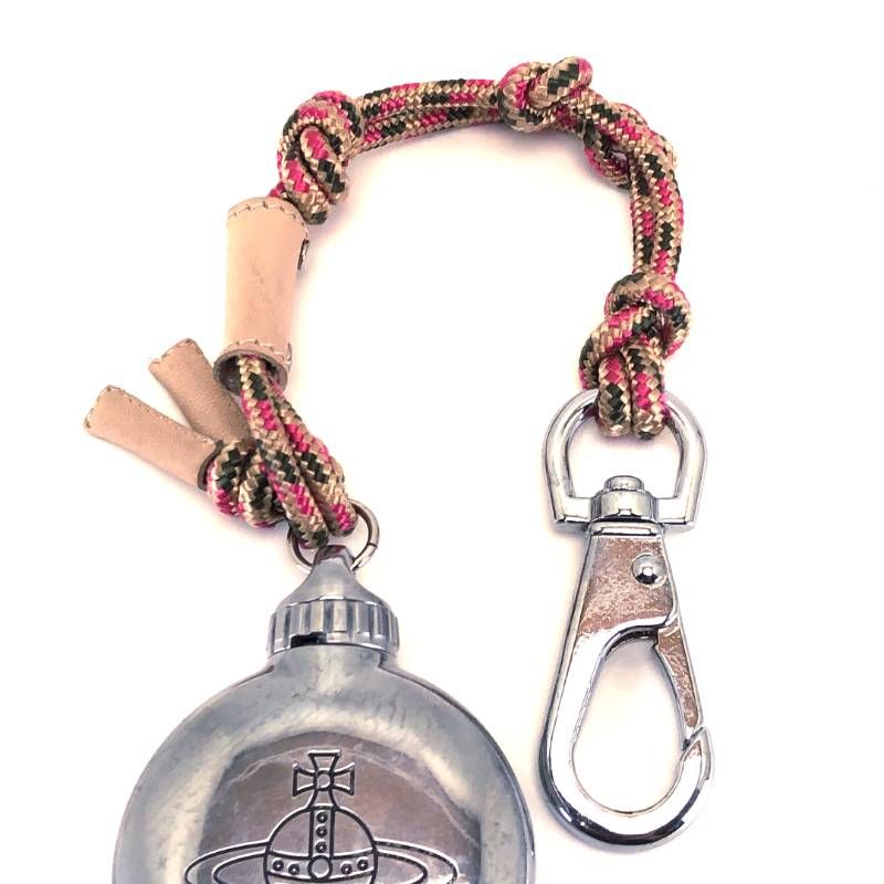 Vivienne Westwood ヴィヴィアンウエストウッド/アクセサリー アッシュトレイ 灰皿/ステンレス・ファブリック/シルバー・マルチカラー