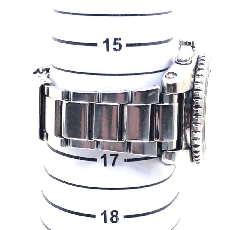 【美品】SEIKO セイコー/キネティック スキューバ200 5M62-0BL0/オートクォーツ/ステンレス/シルバー・ブラック