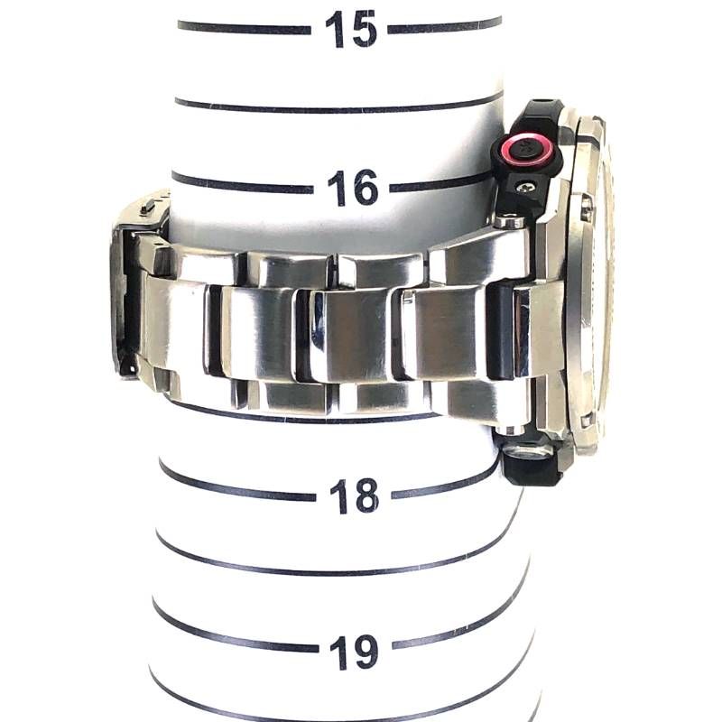 【ケース・取説付き】CASIO カシオ/G-SHOCK GST GST-B100-1AER/ソーラークォーツ/ステンレス/シルバー・ブラック