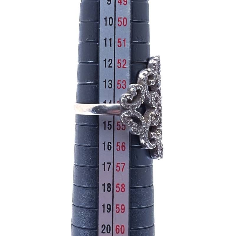 【美品】ORUS BIJOUX オラスビジュー/シルバー リング 指輪/14号/SV925/シルバー