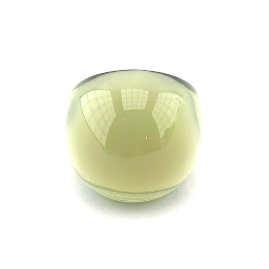 LALIQUE ラリック/カポジョン リング 指輪/クリスタルグラス/グリーン