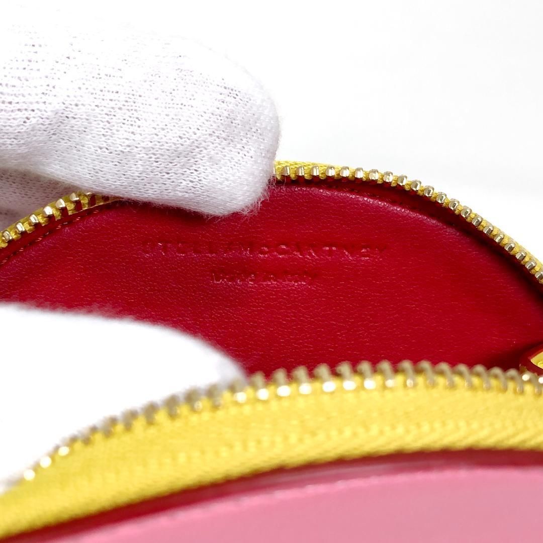 【美品・箱付き】Stella McCartney ステラマッカートニー/レディース コインケース/700258 W8857/ポリウレタン・ポリエステル/ピンク