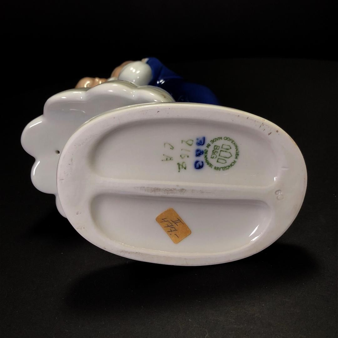 【美品】Royal Copenhagen ロイヤルコペンハーゲン/男の子と女の子 フィギュリン/2162/陶器/マルチカラー