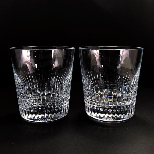 【美品・箱付き】Baccarat バカラ/ナンシー ペア タンブラー/グラス/クリア/BC311