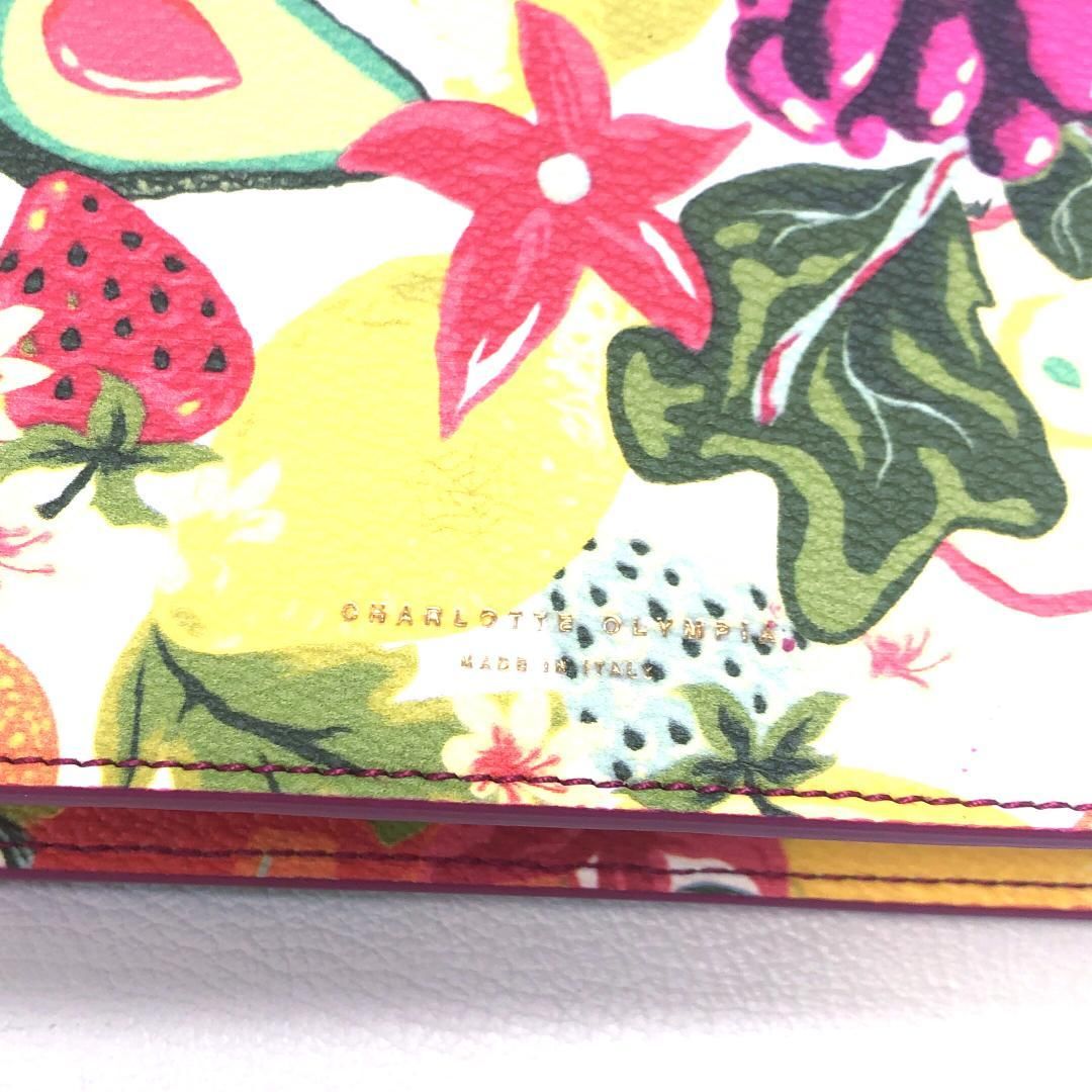 【美品・箱・保管袋付】Charlotte Olympia シャルロットオリンピア/ショルダーバッグ/猫/レザー/トロピカル 総柄