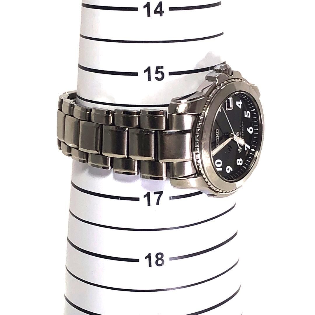 SEIKO セイコー/ブライツ キネティック オートリレー 5J32-0A10/オートクォーツ/チタン/シルバー・ブラック