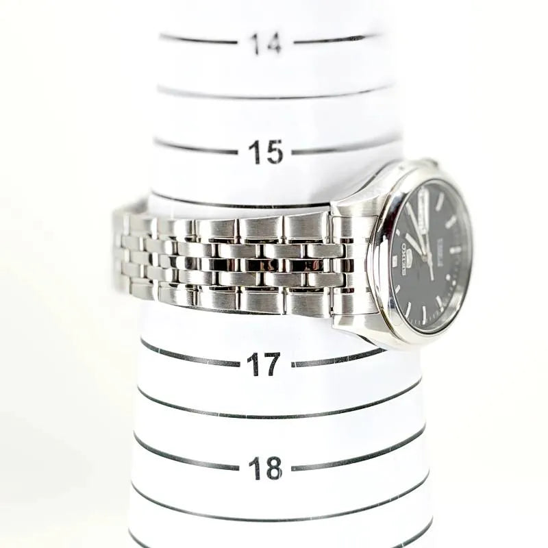 【美品】SEIKO セイコー／セイコー5 7S26-01V0／自動巻／ステンレス／シルバー・ブラック・レッド・ブルー