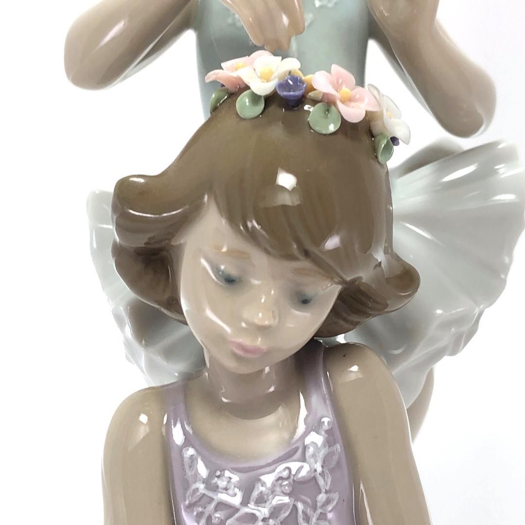 【訳あり・売り切り】LLADRO リヤドロ／初めてのバレエ／5714／陶器／マルチカラー