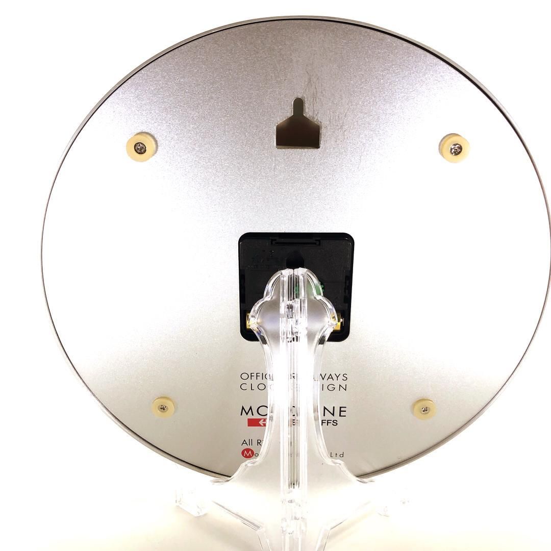 モンディーン／ウォールクロック A990.CLOCK.16SBB／クォーツ／シルバー・クリーム