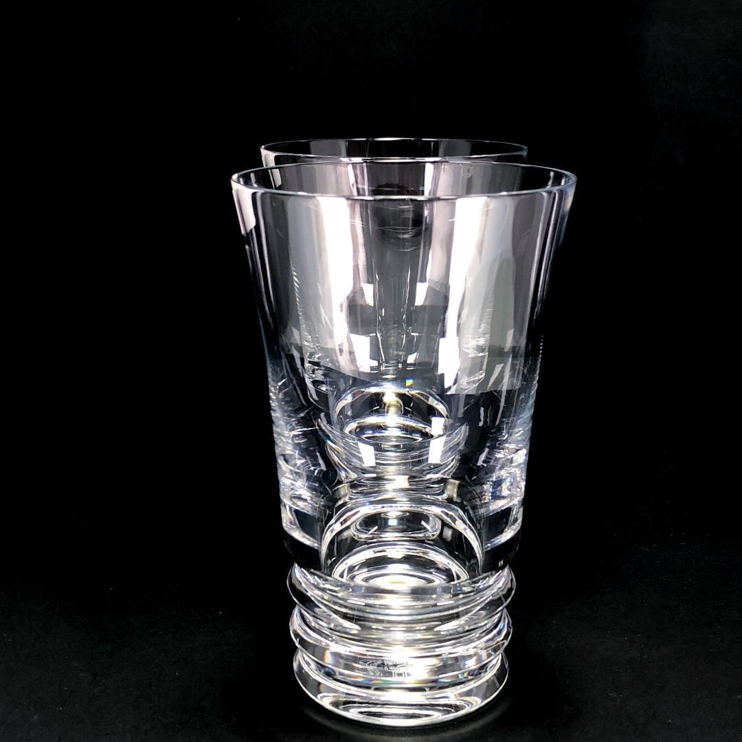 【美品・箱付き】Baccarat バカラ／ベガ ペア ハイボール タンブラー／クリスタルグラス／クリア／BC377