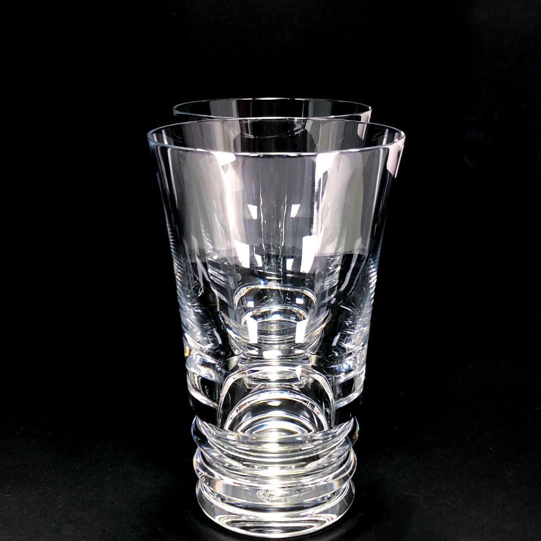 【美品・箱付き】Baccarat バカラ／ベガ ペア ハイボール タンブラー／クリスタルグラス／クリア／BC377