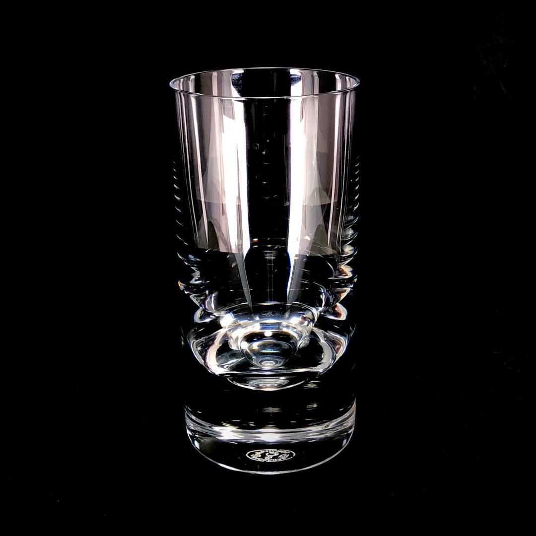 【希少・美品】Baccarat バカラ／オールドバカラ ティア バー タンブラー／クリスタルグラス／クリア／BC380