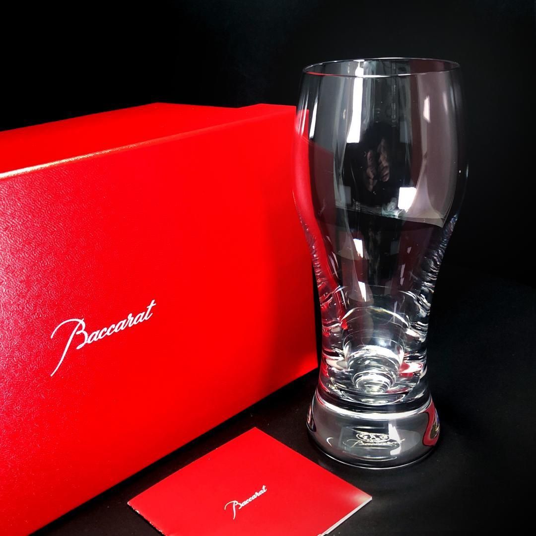 【美品・箱付き】Baccarat バカラ／オノロジー ビアタンブラー／クリスタルグラス／クリア／BC387