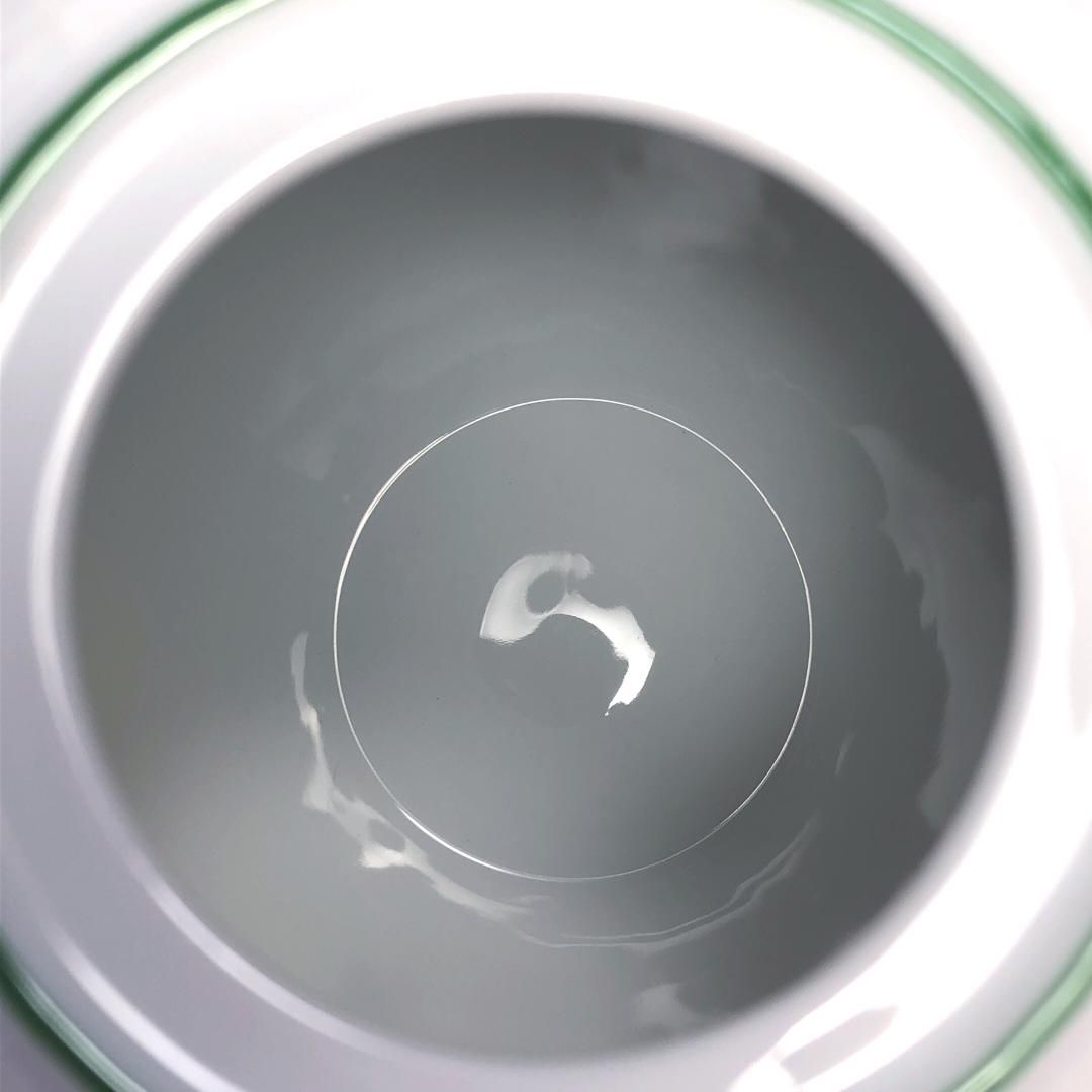 HEREND ヘレンド／ウィーンの薔薇 ティーポット＆ティーストレーナー＆ボウル 3点セット／花・フローラル／陶器／ホワイト・グリーン