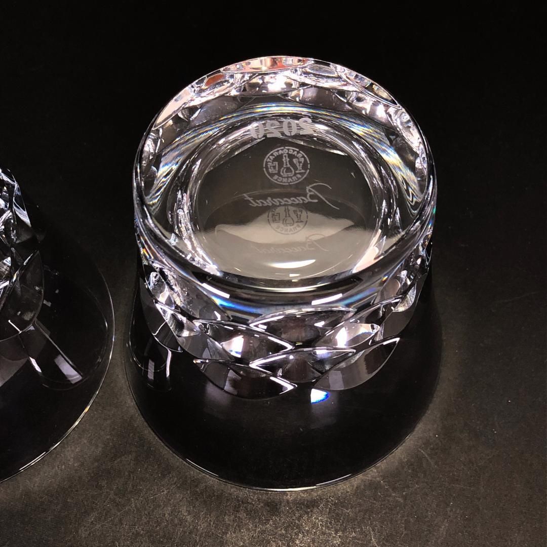 【美品】Baccarat バカラ／ブラーヴァ ペア タンブラー／クリスタルグラス／クリア／BC388