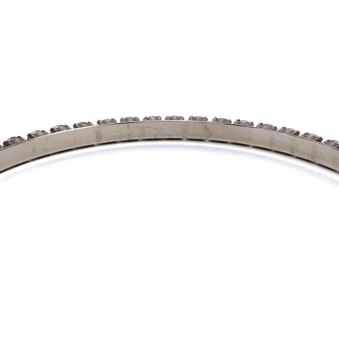 【美品】MIU MIU ミュウミュウ／カチューシャ 5JH004 2ARA／クリスタル ビジュー／シルバー・クリア