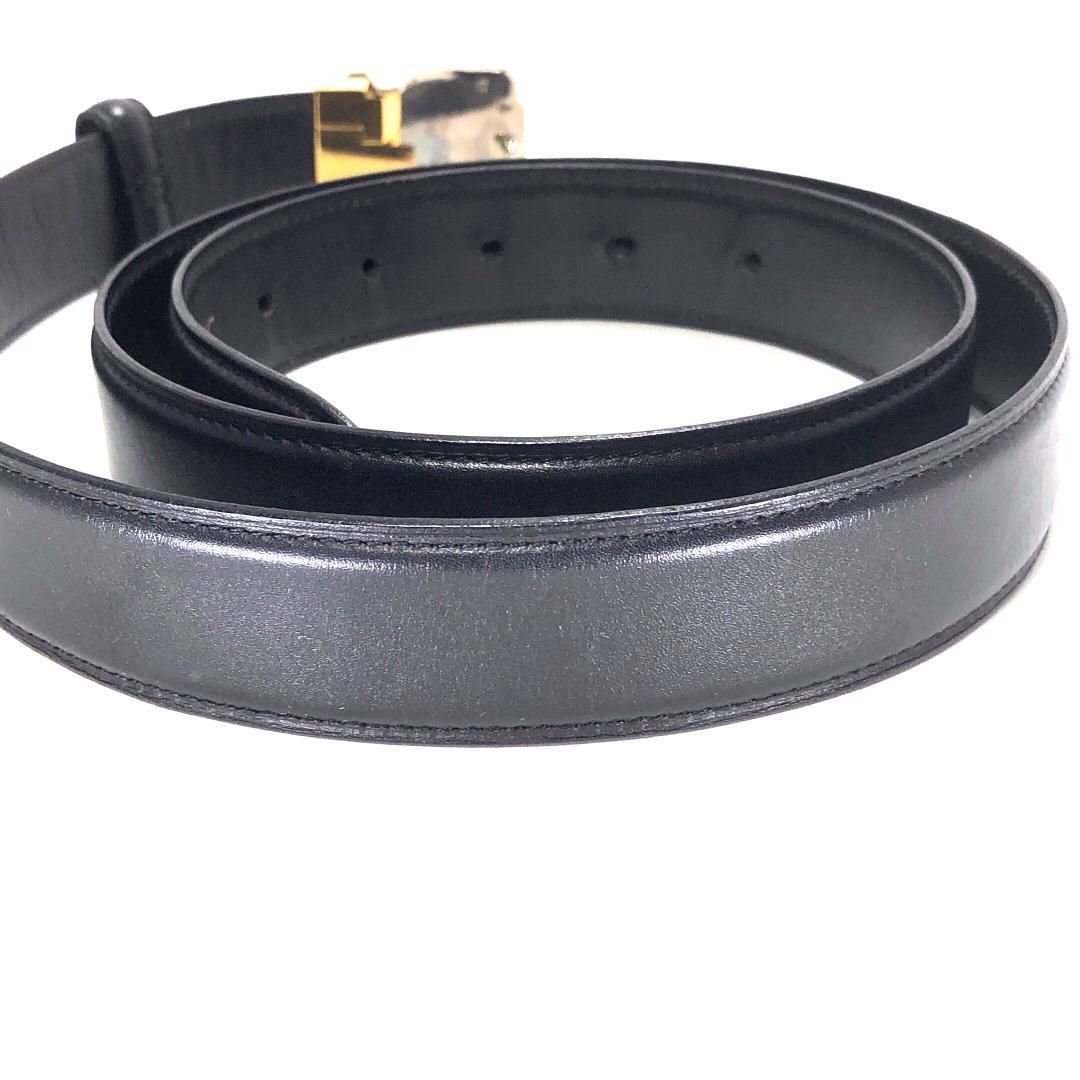 Cartier カルティエ／サントス マストライン ベルト ドゥーブルC／レザー・ステンレス・GP／ゴールド・シルバー・ブラック