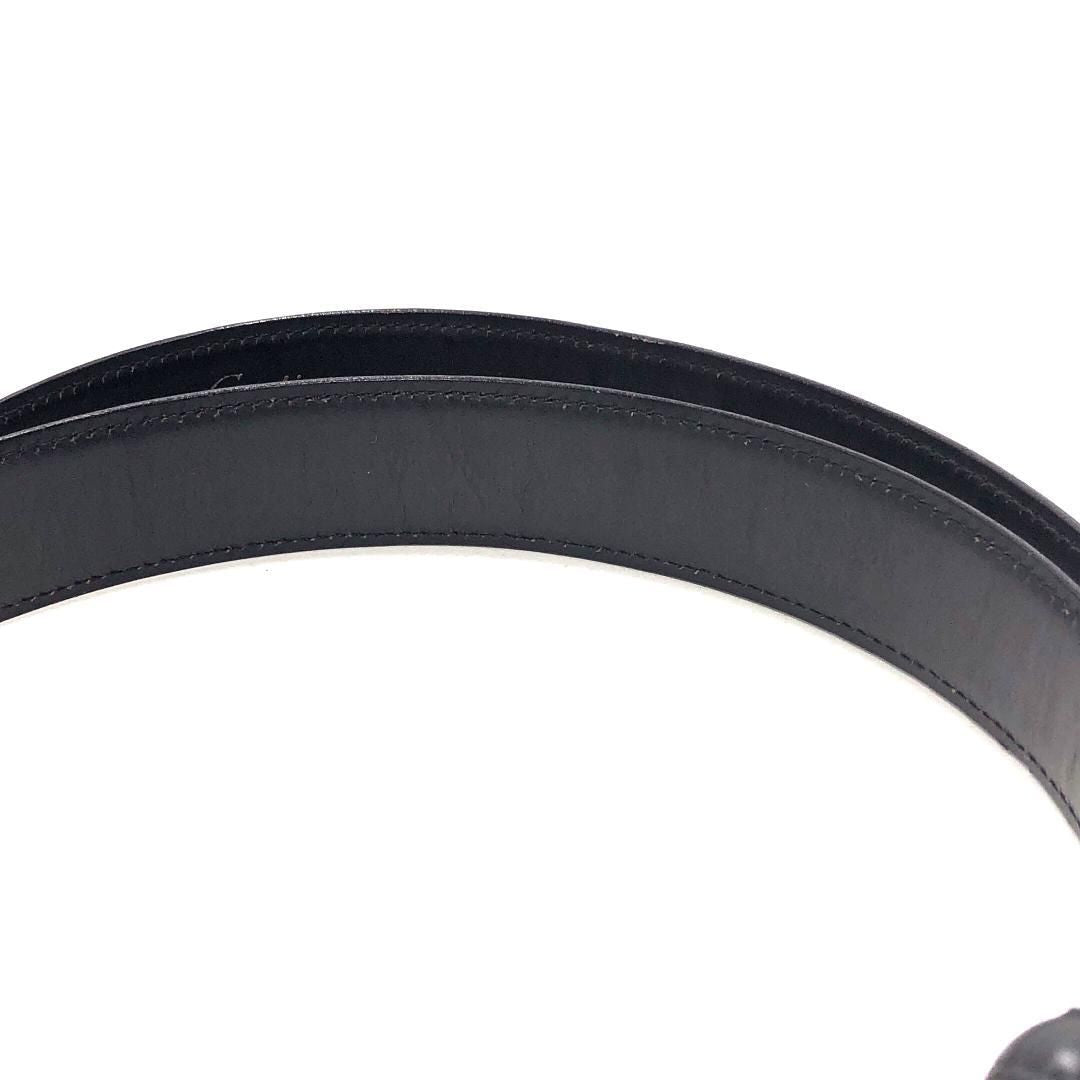 Cartier カルティエ／サントス マストライン ベルト ドゥーブルC／レザー・ステンレス・GP／ゴールド・シルバー・ブラック