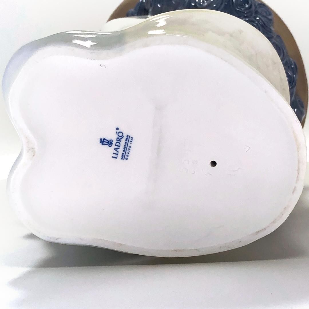 【美品】LLADRO リヤドロ／5542／メランコリー ピエロ ヘッド／陶器／マルチカラー