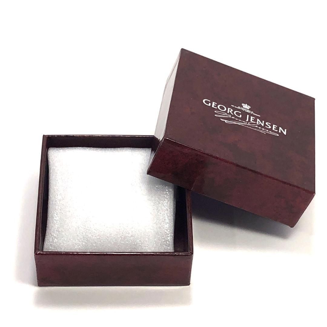 【美品・箱付き】Georg Jensen ジョージジェンセン／バタフライ モチーフ ブローチ／SV925／シルバー