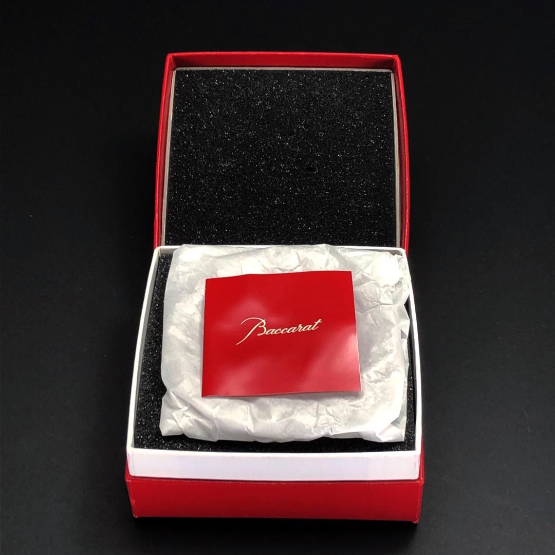 【美品・箱付き】Baccarat バカラ／ボリュート アッシュトレイ／クリスタルグラス／クリア／BC413