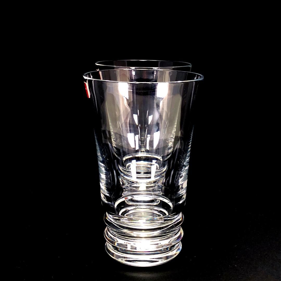 【美品・箱付き】Baccarat バカラ／ベガ ペア ハイボール タンブラー／クリスタルグラス／クリア／BC414